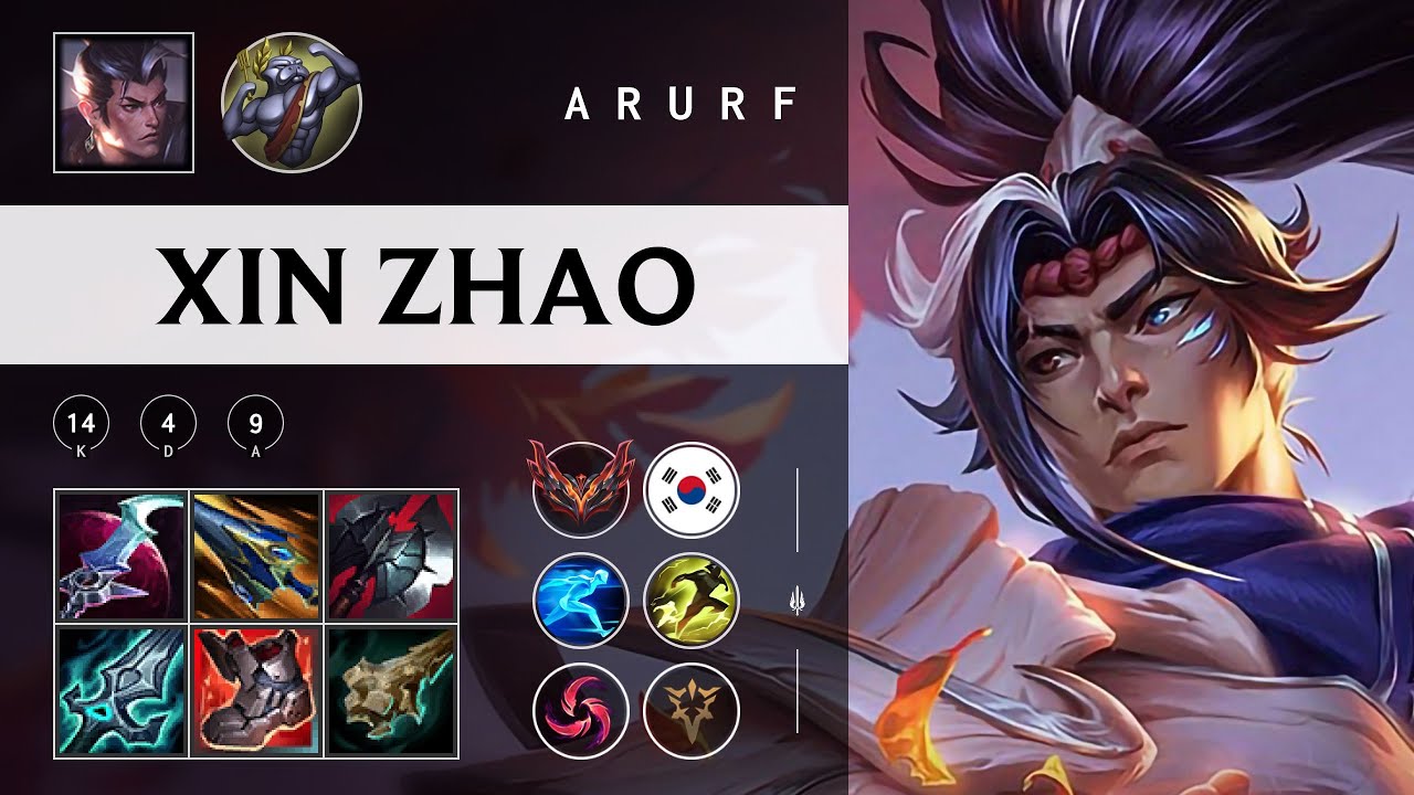Xin Zhao ARURF - KR Grandmaster Patch 25.24
