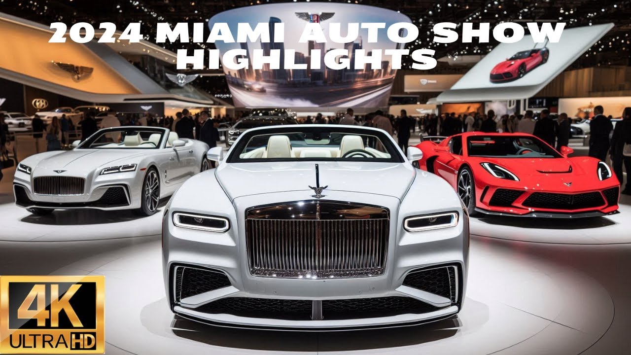 🏅Miami Auto Show Highlights: 2025 Corvette, Bentley, Rolls Royce & more #miamiautoshow #luxurycars