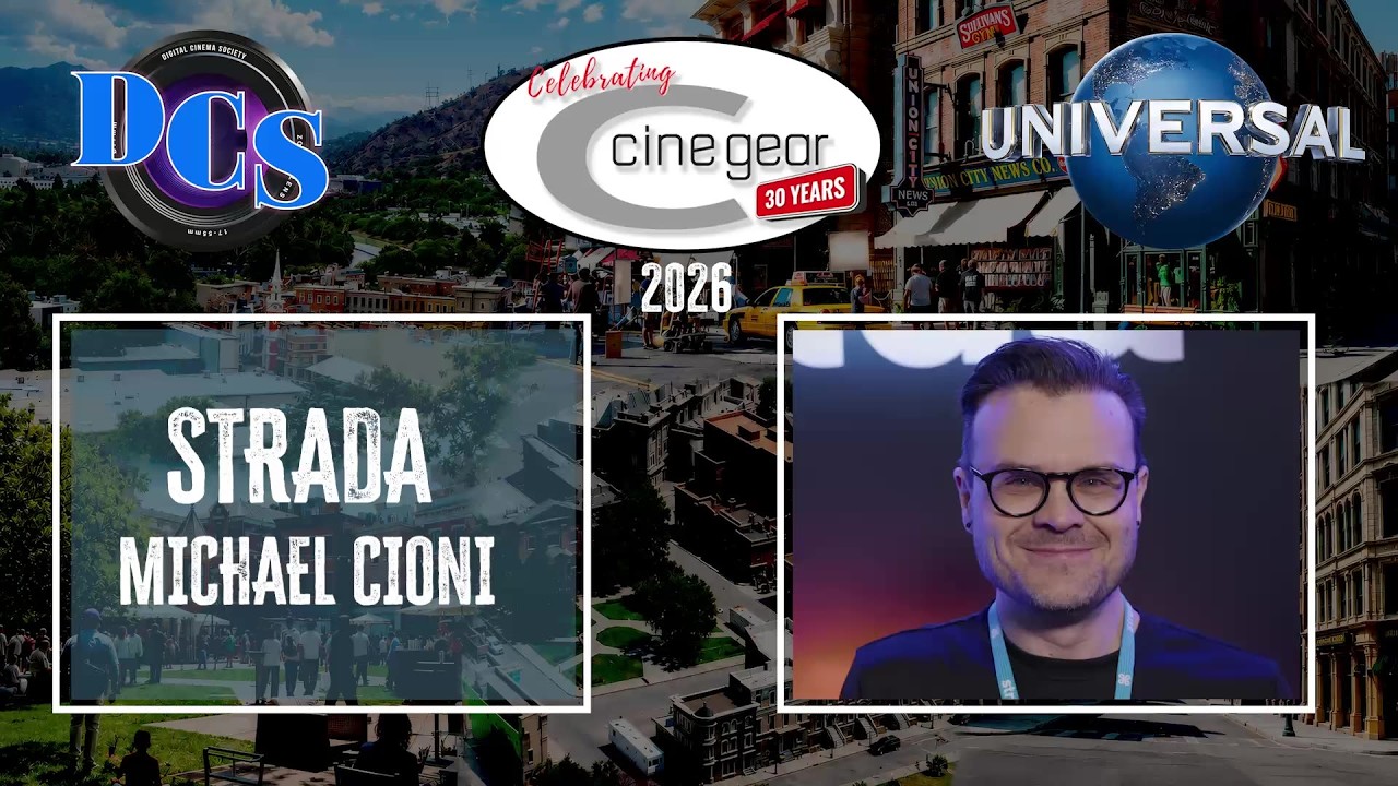 DCS at Cine Gear Expo 2026 - STRADA with Michael Cioni