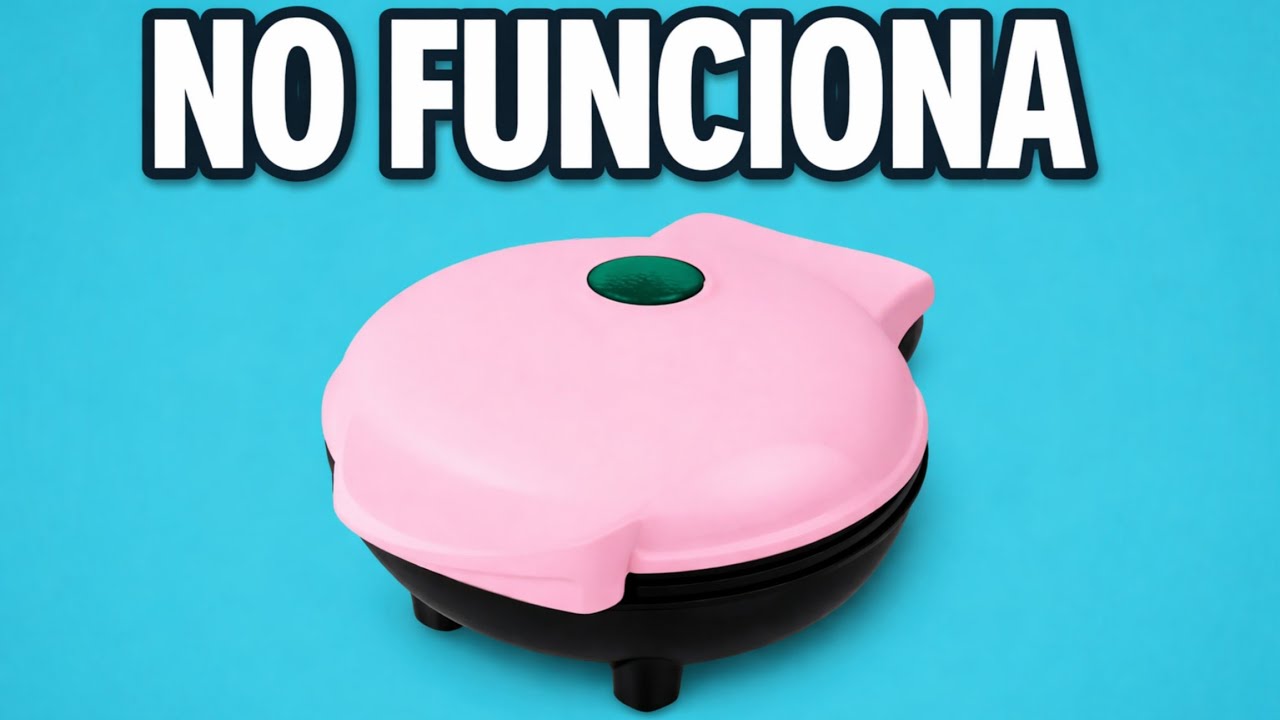 Como reparar una waflera que no funciona 