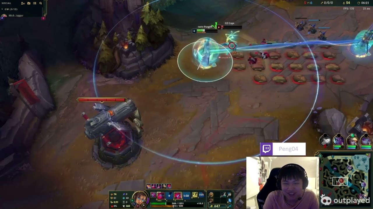 Challenger Yone vs Taliyah (Caps) Lanning Phase