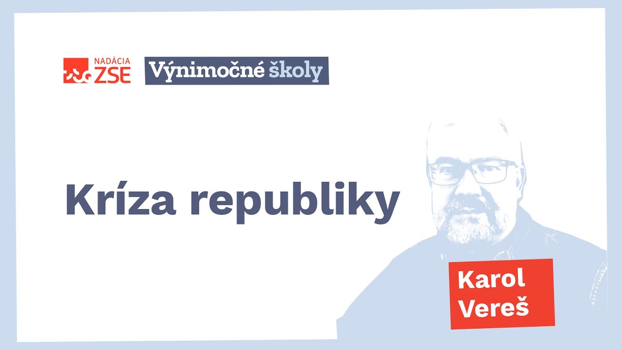 Kríza republiky (Karol Vereš)
