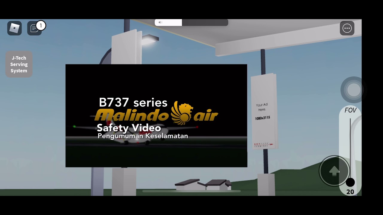 Malindo Air RBLX B737 series Safety Video
