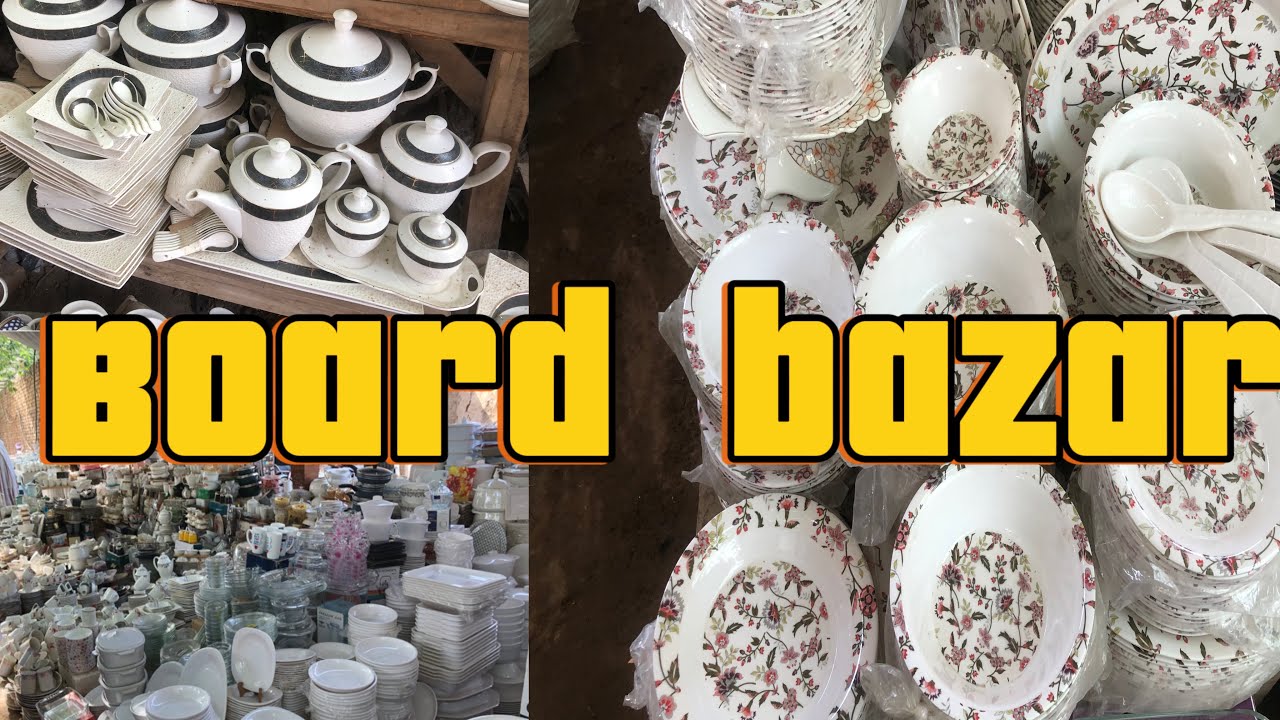 Bartano ke dher lagey hai  wo b board bazar Peshawar mai