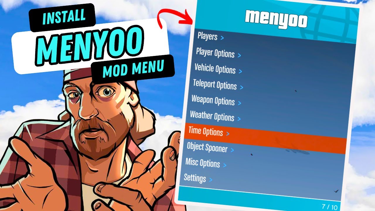 КАК УСТАНОВИТЬ MENYOO ДЛЯ GTA 5 2024 | Установка мода Menyoo в GTA 5 | ПРОСТОЙ МОД ДЛЯ ПК