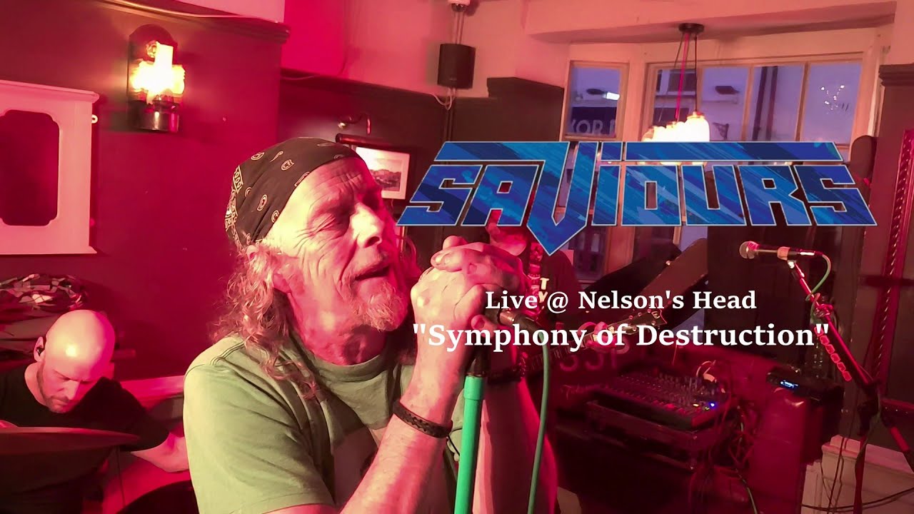 Saviours Live @ Nelson's Head, St Ives 1st Feb 2026 - Symphony of Destruction