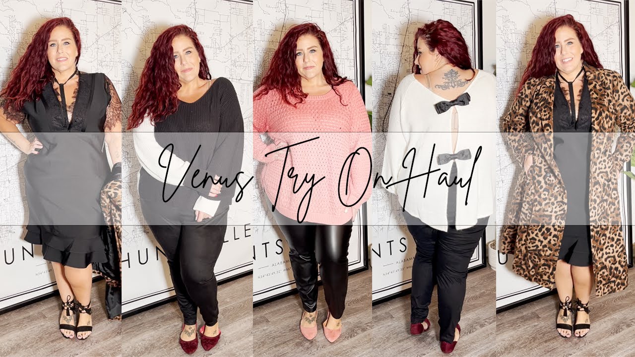VENUS Plus Size Fall/Winter Try On Haul | Curves, Curls and Clothes