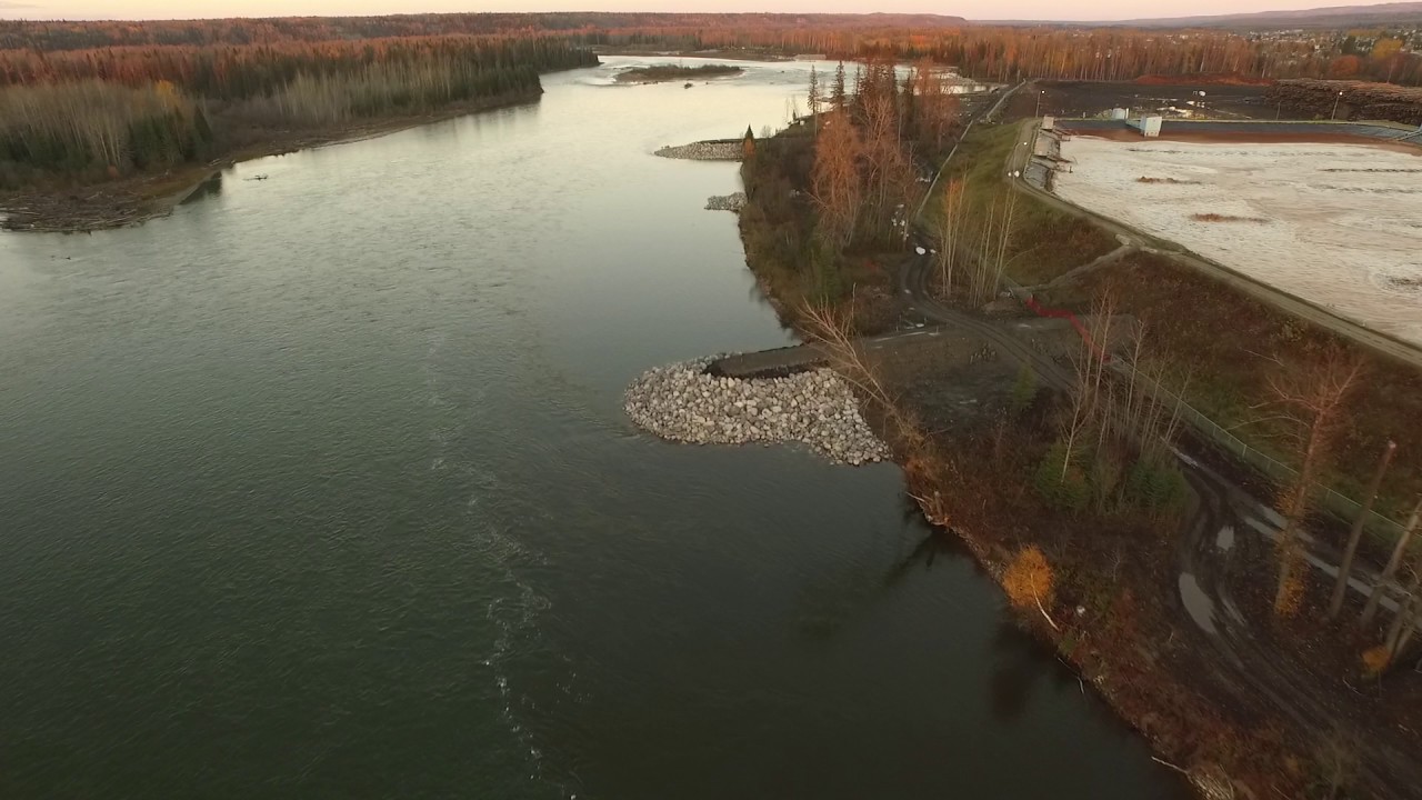 Whitecourt River Erosion Control Project - October 2016