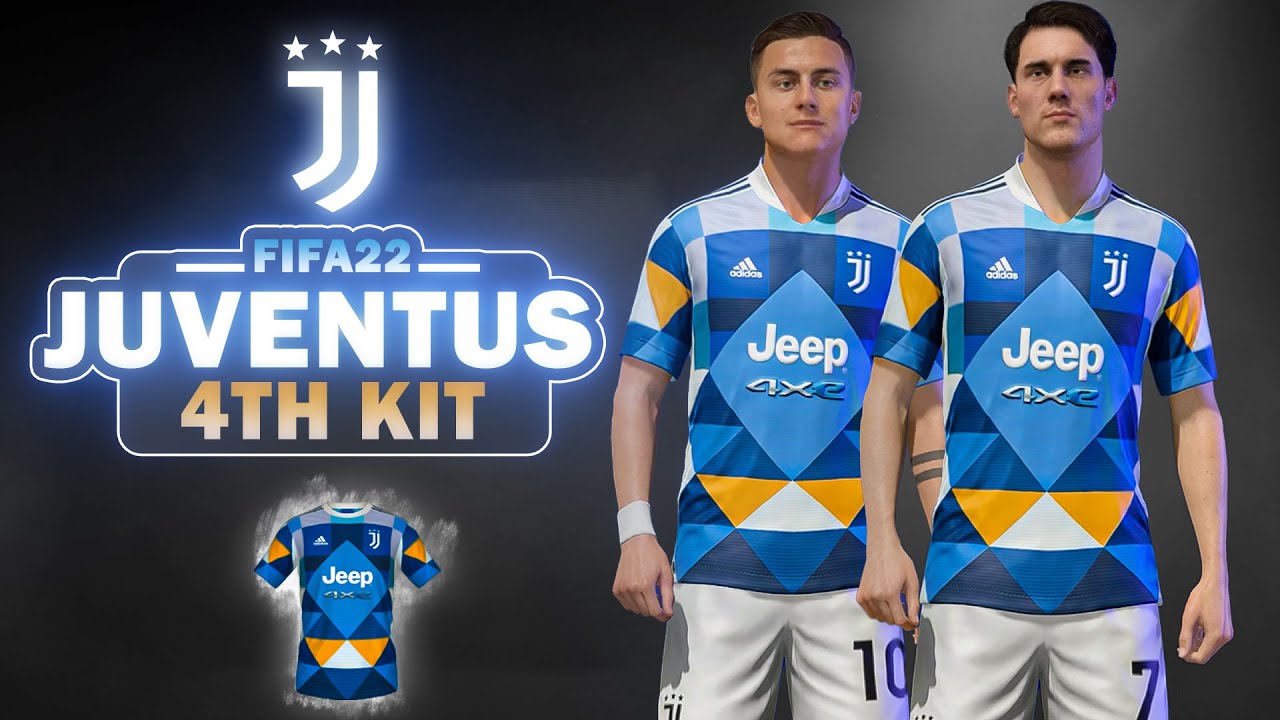 Juventus 4th Kit 2021/2022 (FIFA22 Kit Mod)