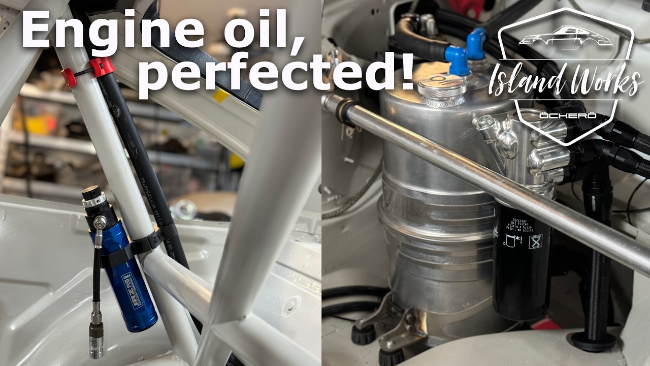 Engine oil, perfected⎜Oil lines and breather tube