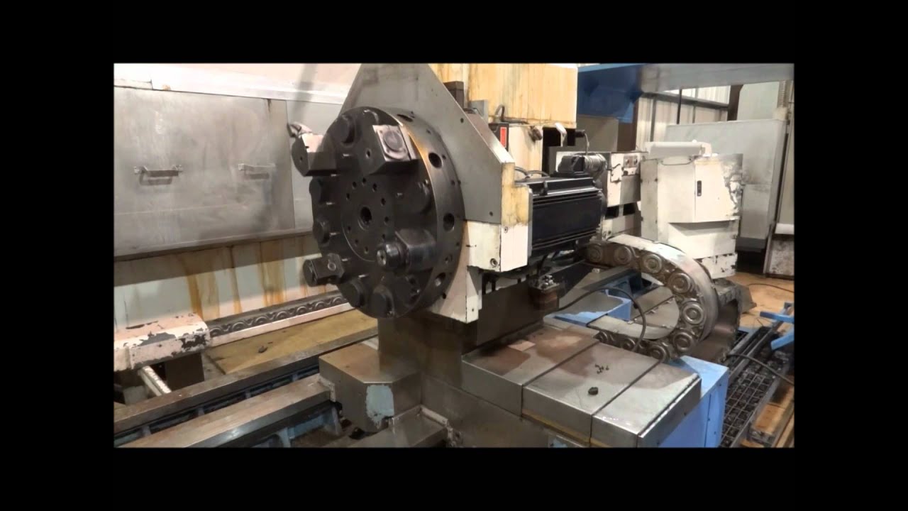Binns & Berry Data 90 Large Capacity CNC Lathe with C axis & Y axis (1997)