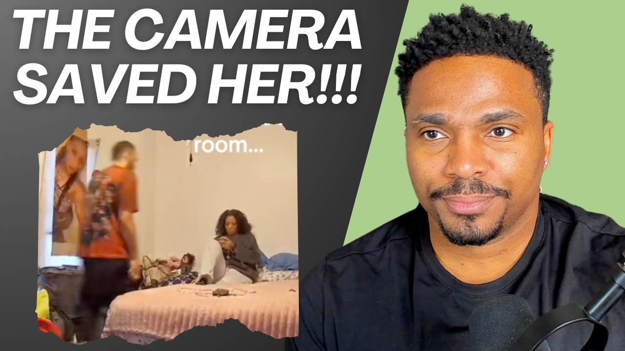 The Camera Saved Her! Watch How He Changes Once He Sees The Camera