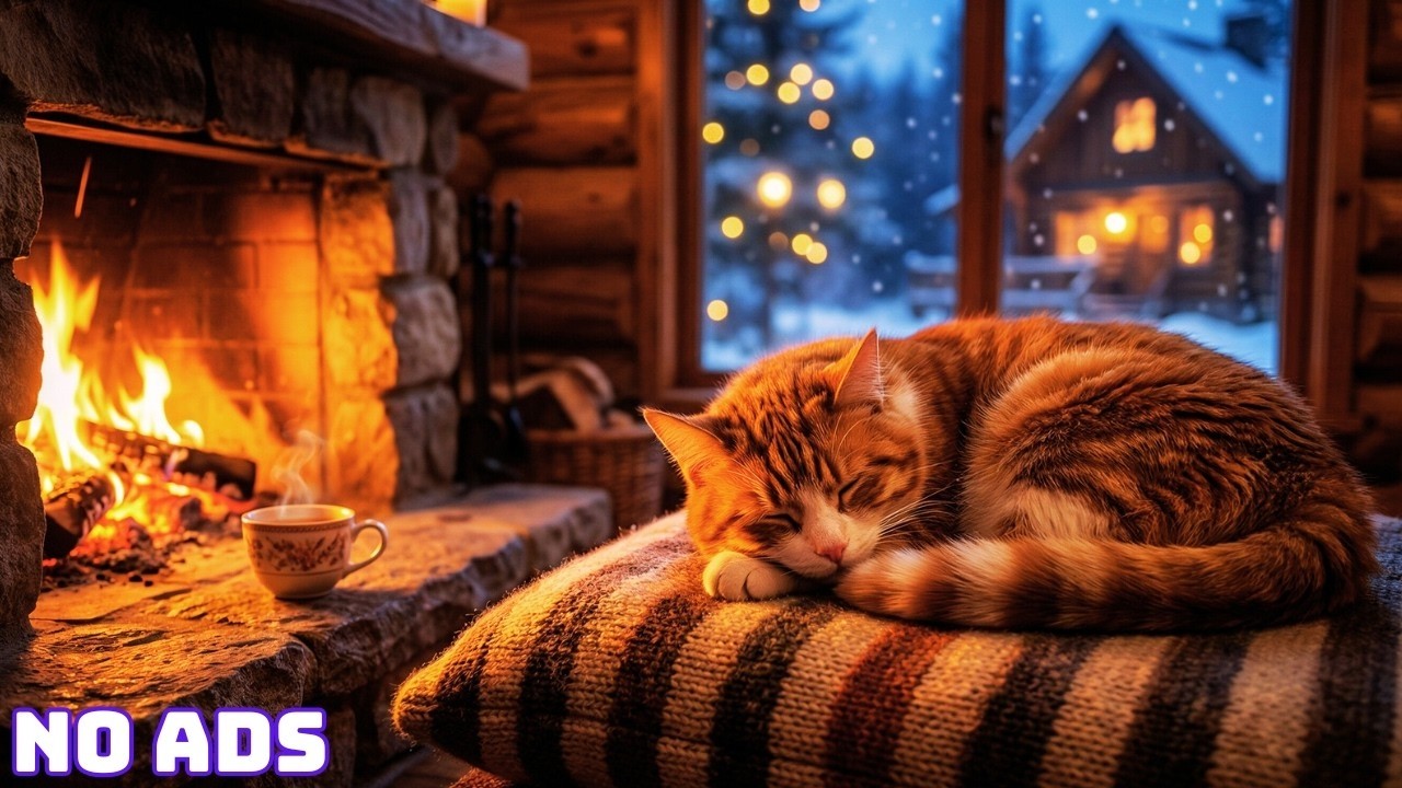Deep Sleep Cat Purring Therapy 🐱 for Insomnia Relief and Anxiety Calm All Night