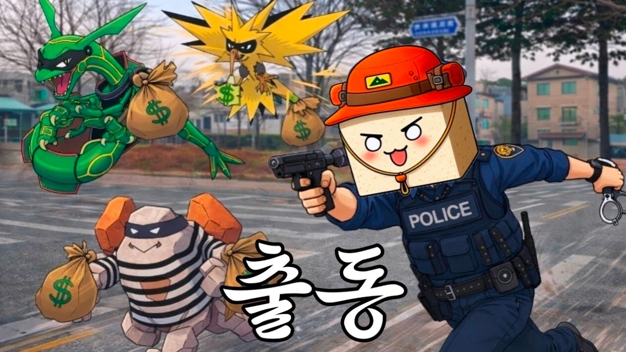 필드에 나타난 전설의 포켓몬을 잡아보자!