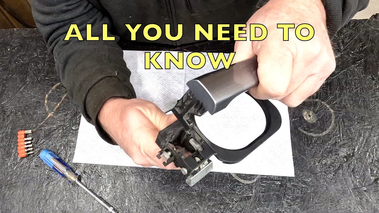 Mitsubishi Outlander door handle replace YOU NEED TO KNOW