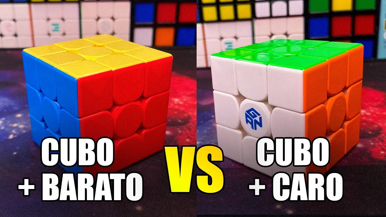 MEU CUBO MÁGICO MAIS BARATO VS MAIS CARO -  TEM MUITA DIFERENÇA?