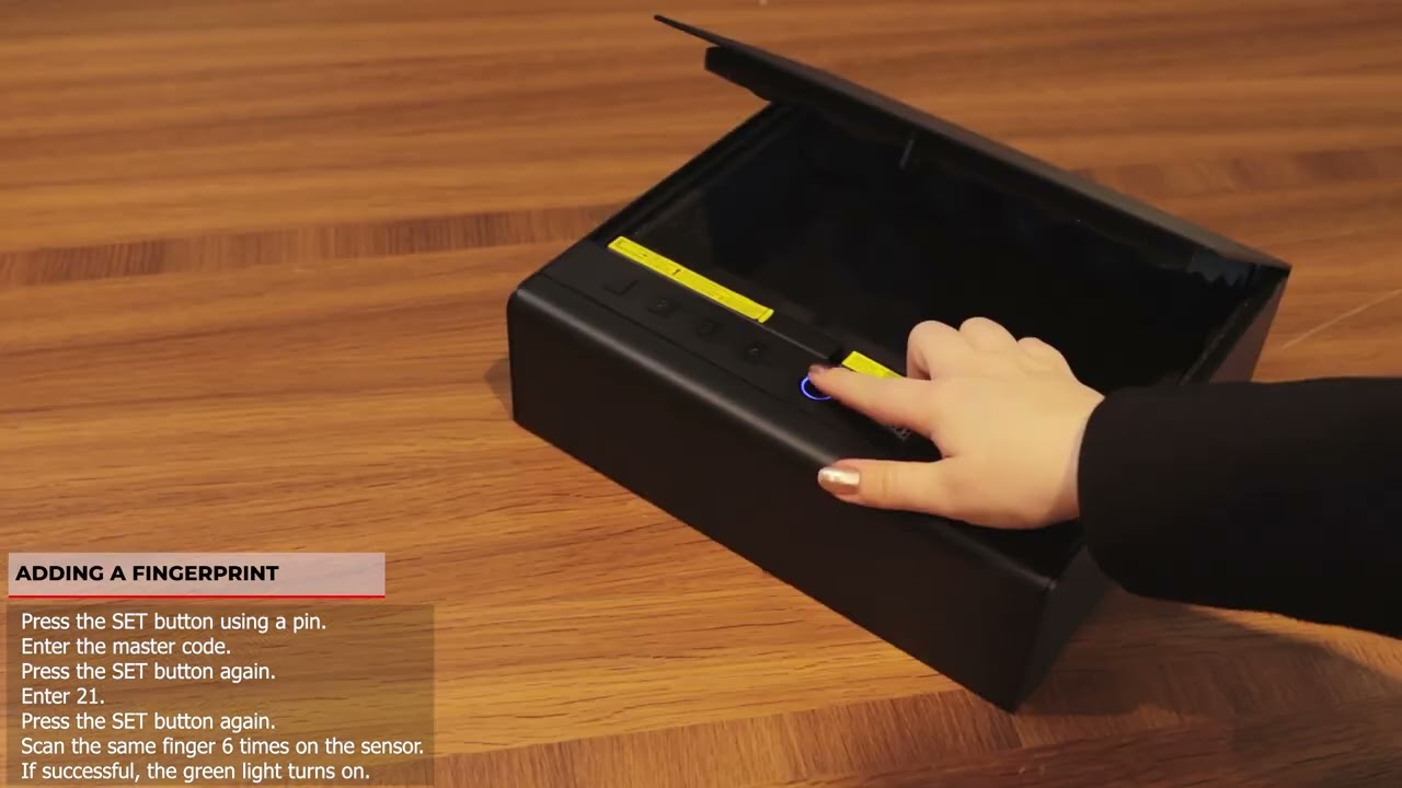 Portable Fingerprint Safe