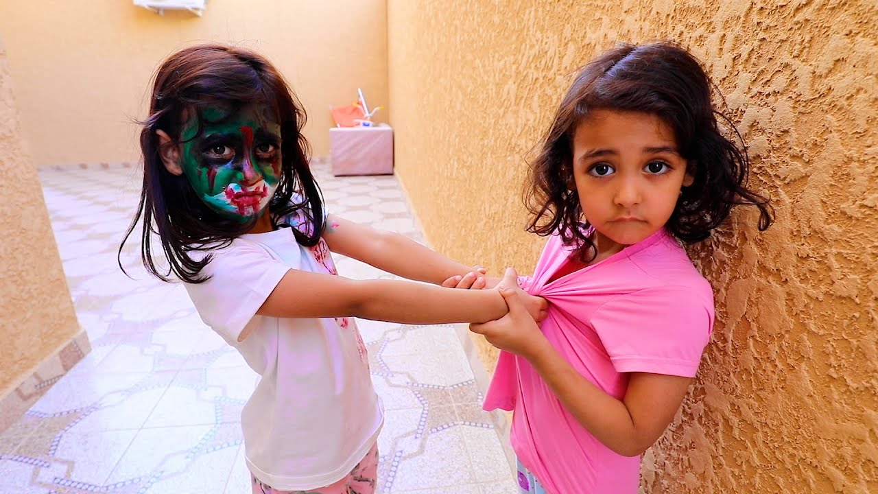 ميمي تحولت الى زومبي وشوفوا ايش سوت في شفا !