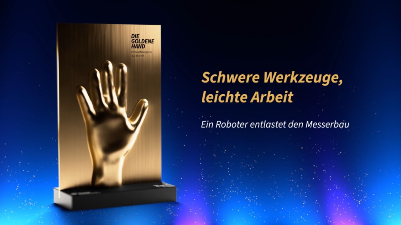 Die Goldene Hand für thyssenkrupp Materials Processing Europe: „Schwere Werkzeuge, leichte Arbeit“
