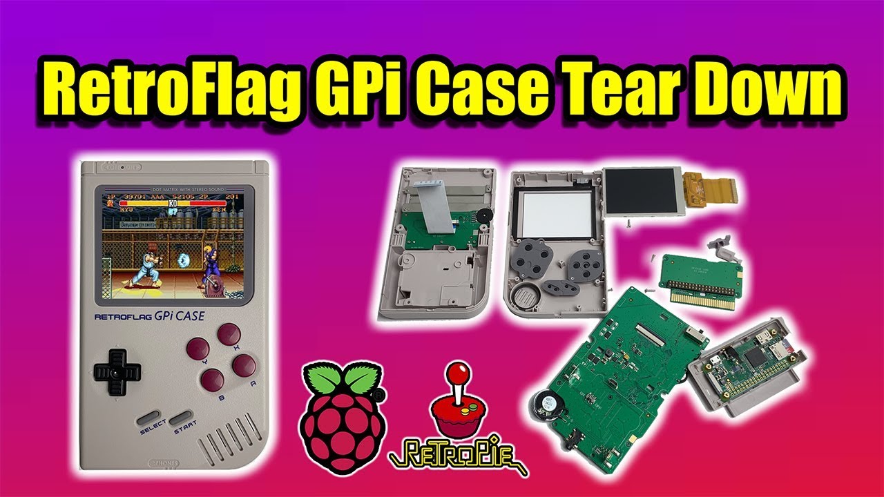 RetroFlag Gpi Case Quick Teardown The Best Raspberry Pi GameBoy? $69.99