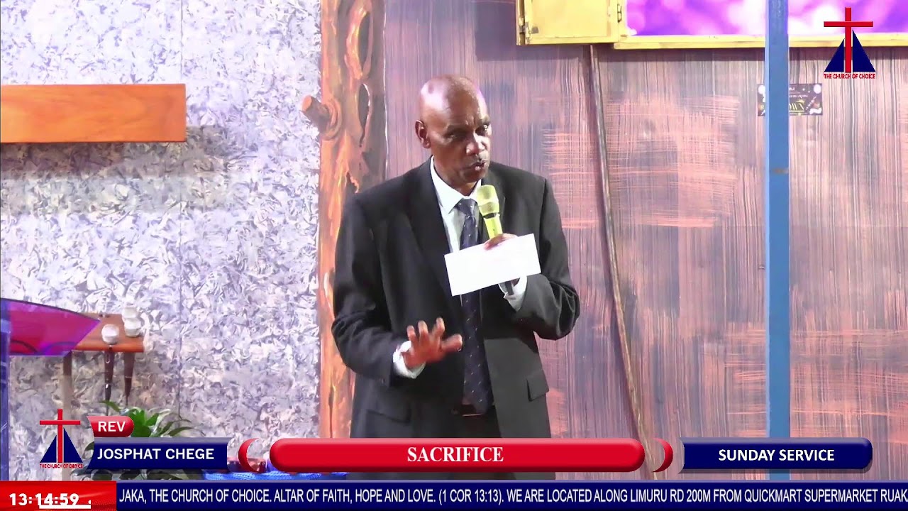 SUNDAY SERVICE - SERMON