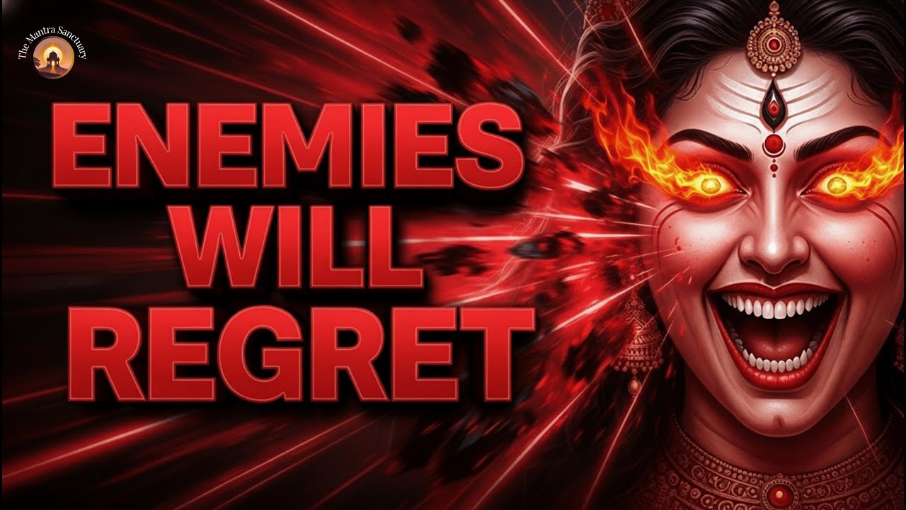 WARNING: YOUR ENEMIES WILL REGRET IT | Kali Mantra for Instant Karmic Justice