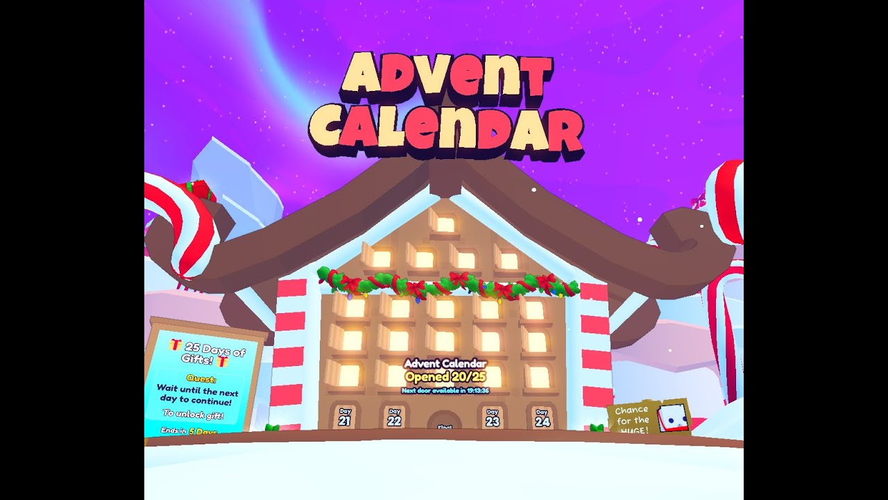 Pet Simulator 99 Advent Calendar Day 20