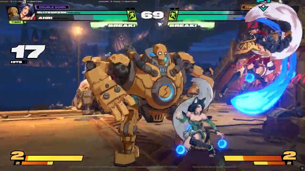 2xko bug: break bonus first hit