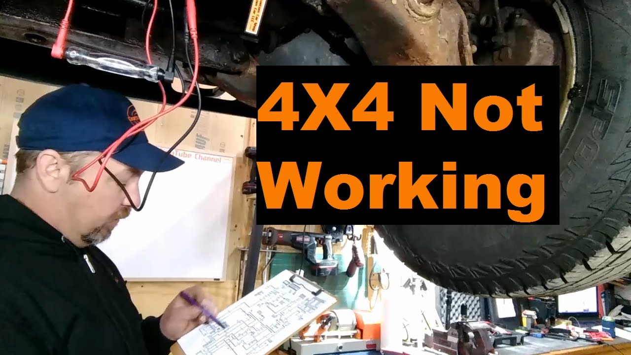 1997 Chevy 1500 Four Wheel Drive (4X4) not Working Diagnose & Repair