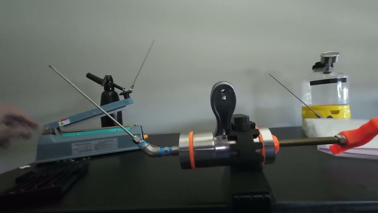 Preview of a New Honey Stick Machine - Makes 50 Straws in 20 Minutes!