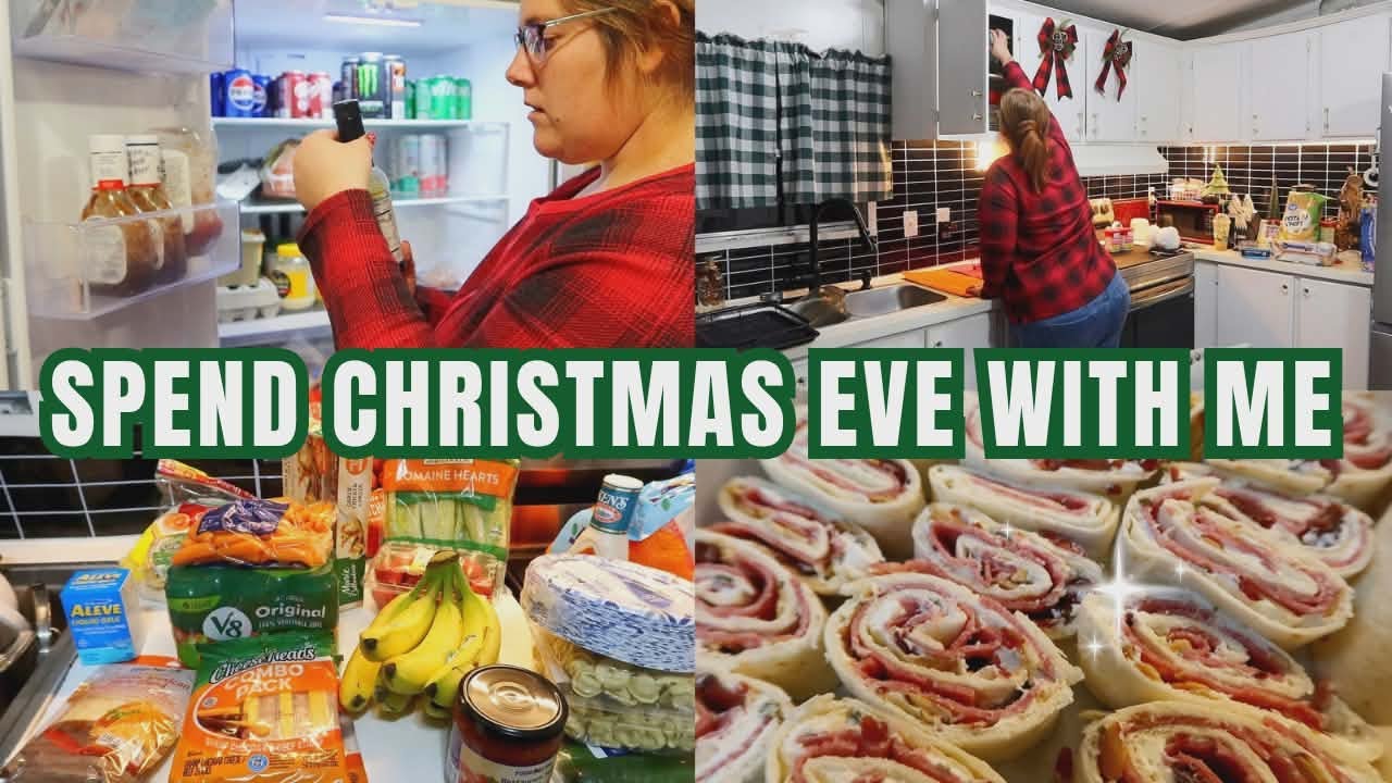 CHRISTMAS MOBILE HOME HOMEMAKING | SPEND CHRISTMAS EVE WITH ME
