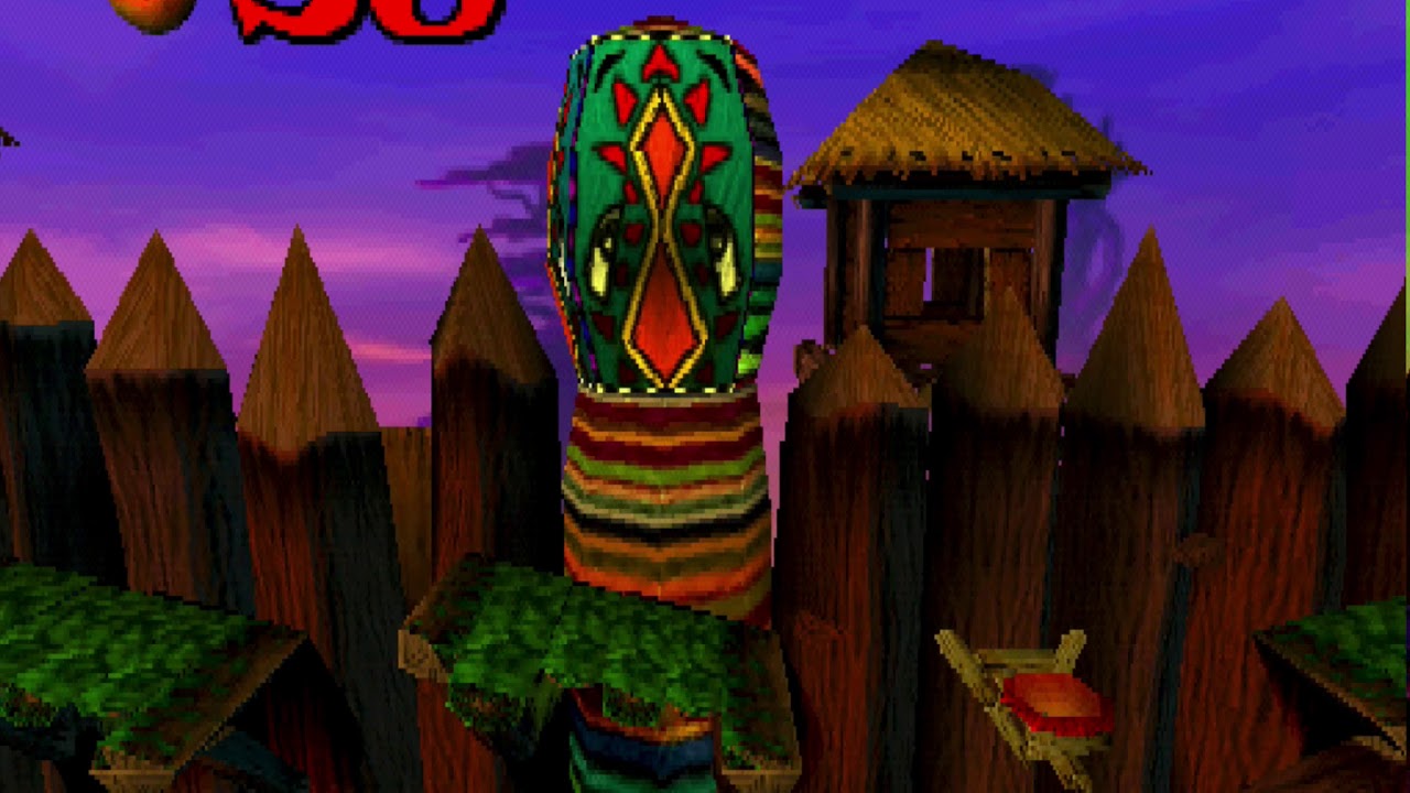 Crash Bandicoot (Sony Playstation/PSX) - The Great Gate (HD) - All Boxes