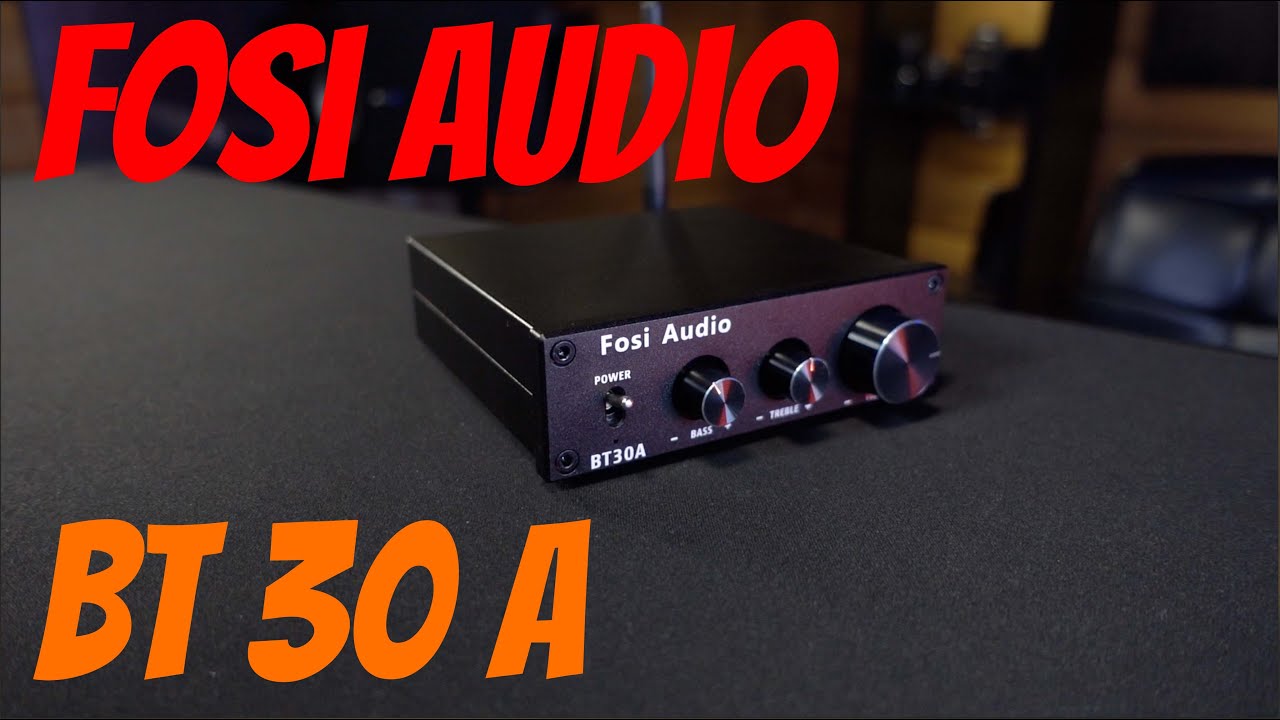 Мини-усилитель Fosi BT30A с сабвуфером 5.0