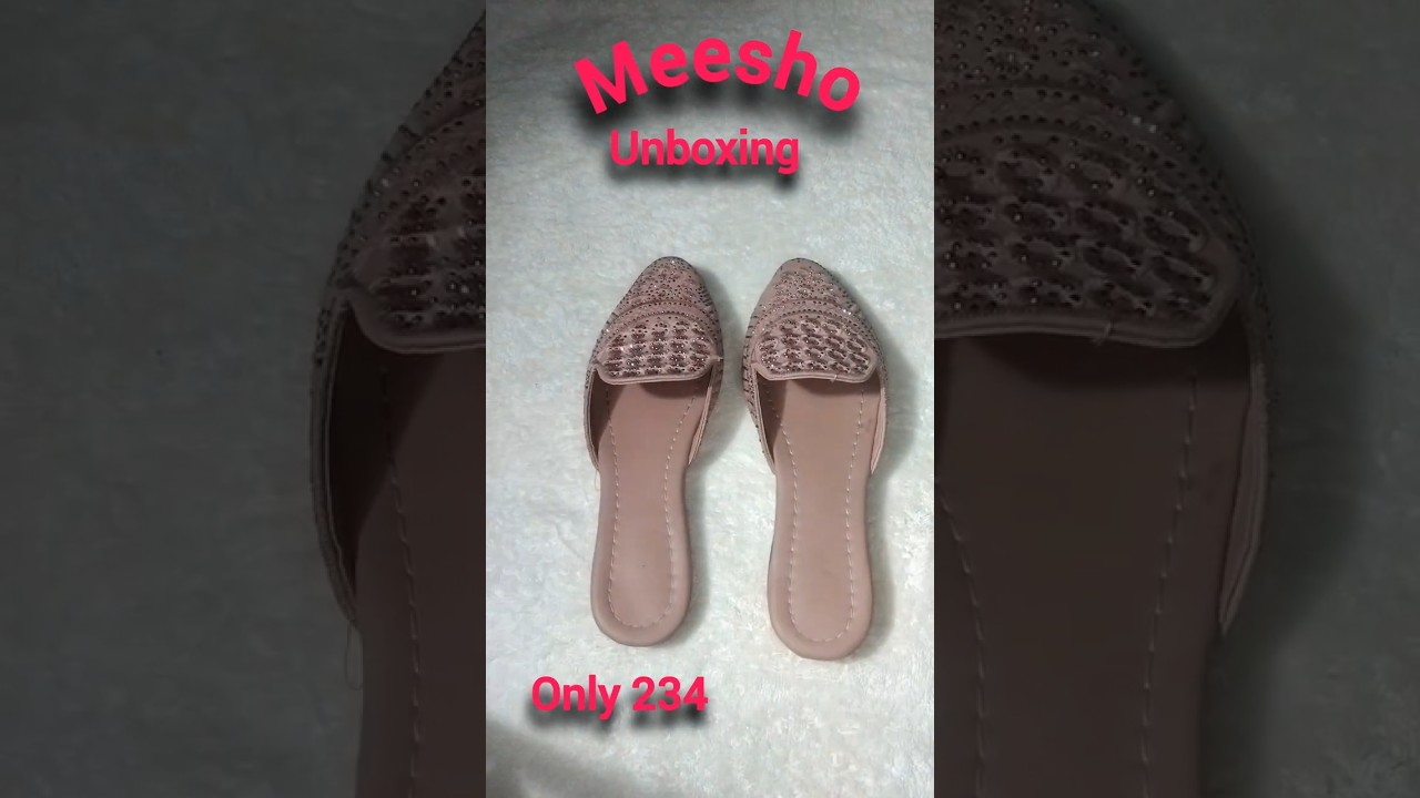 ✨ Stylish Flat Sandals Unboxing under ₹250 😍 | Meesho Footwear Haul 👡 