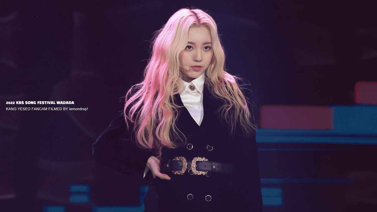 [4k] 221216 KBS 가요대축제 강예서 WADADA 직캠/ Kep1er kang yeseo WADADA fancam