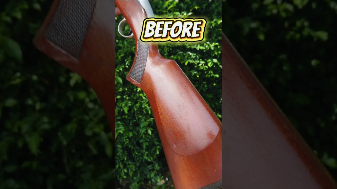 before after restoration BSA Airsporter #shorts #airrifle