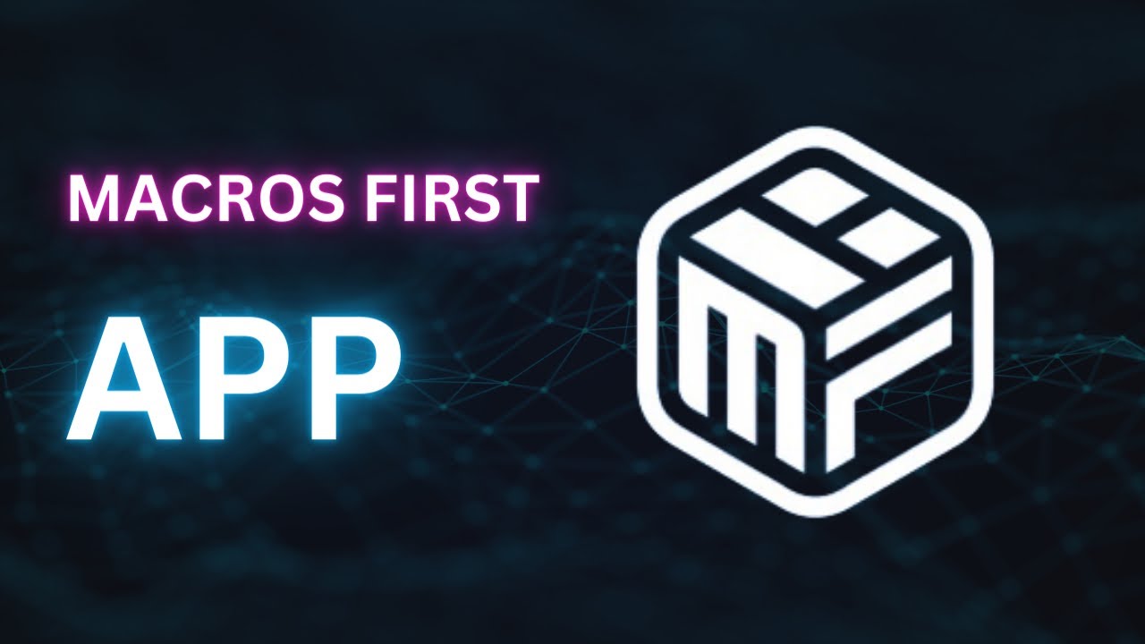 Macros First App to Log Food