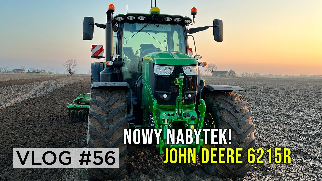 Nowy Jeleń w stadzie! Nowy nabytek JOHN DEERE 6215R - Prezentacja | Agro-Efekt | VLOG #56