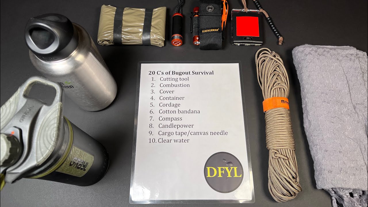 20 C’s of Bugout Survival (part 1)