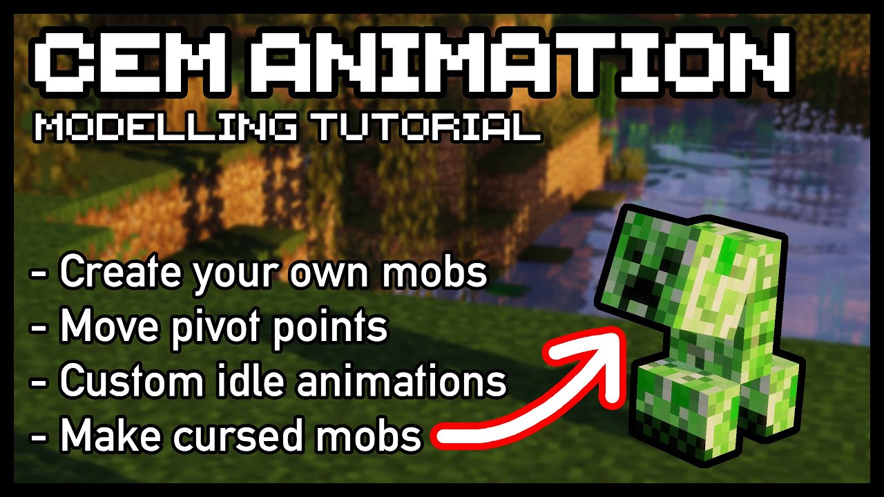 OptiFine CEM - How To Animate OptiFine Entity Models [OUTDATED NEW LINK IN DESCRIPTION]