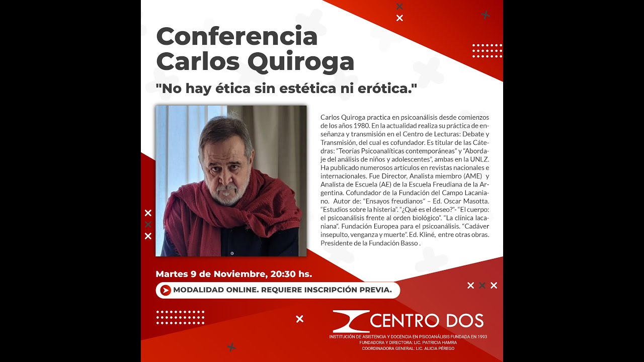 Conferencia Carlos Quiroga - 