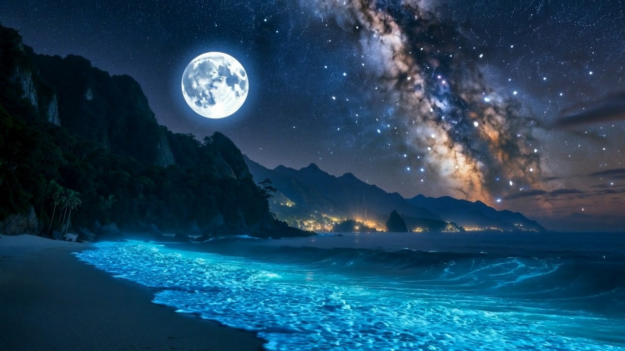 3 часа фортепианной музыки для сна 🌙 Спокойное пианино и звуки океанских волн для глубокого сна