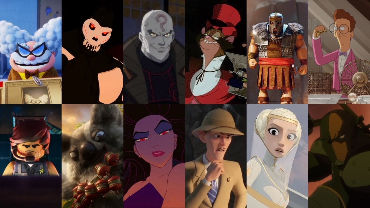 Defeats of My Favorite Animated Non-Disney Movie Villains Part 6