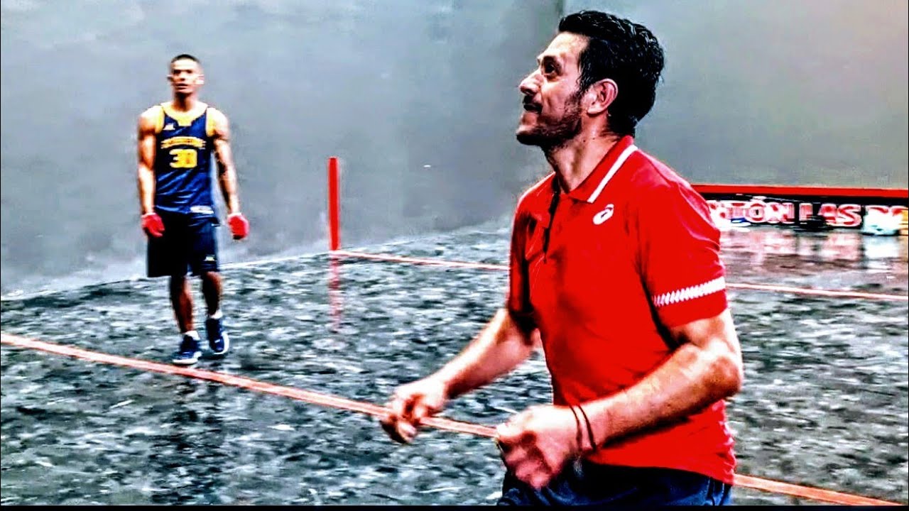 Partidazo Golden Boy y  Momito vs Muñeco y Abraham Frontón Las Palmeras primer partido