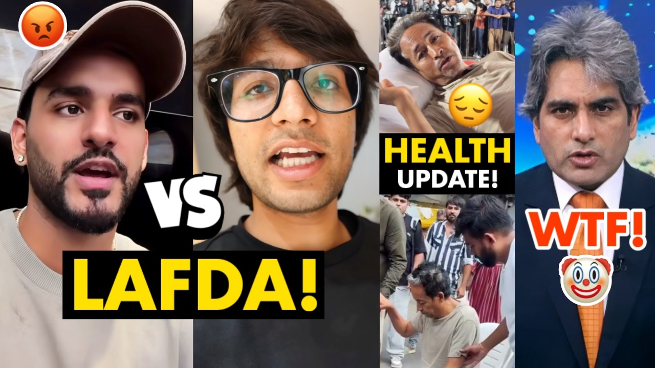 LAFDA! Fukra Insaan Vs Sourav Joshi CONTROVERSY&hellip;😨, Sonam Wangchuk Health Update, Sudhir Chaudhary
