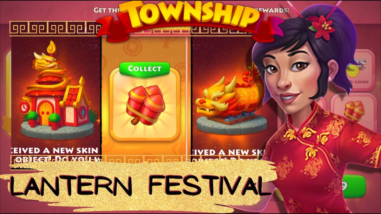 Township LANTERN FESTIVAL 🏮 COLLECTING REWARDS GAMEPLAY | Level 136