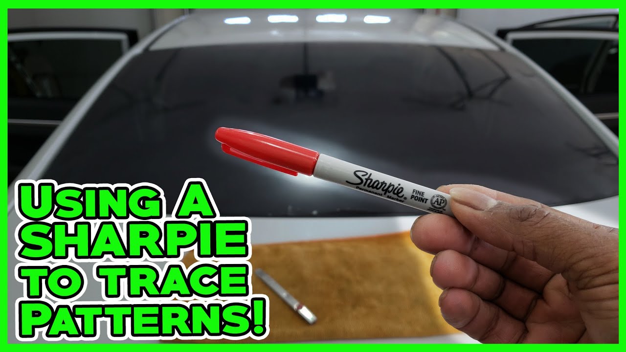 Using a SHARPIE When Tinting Back Windows!