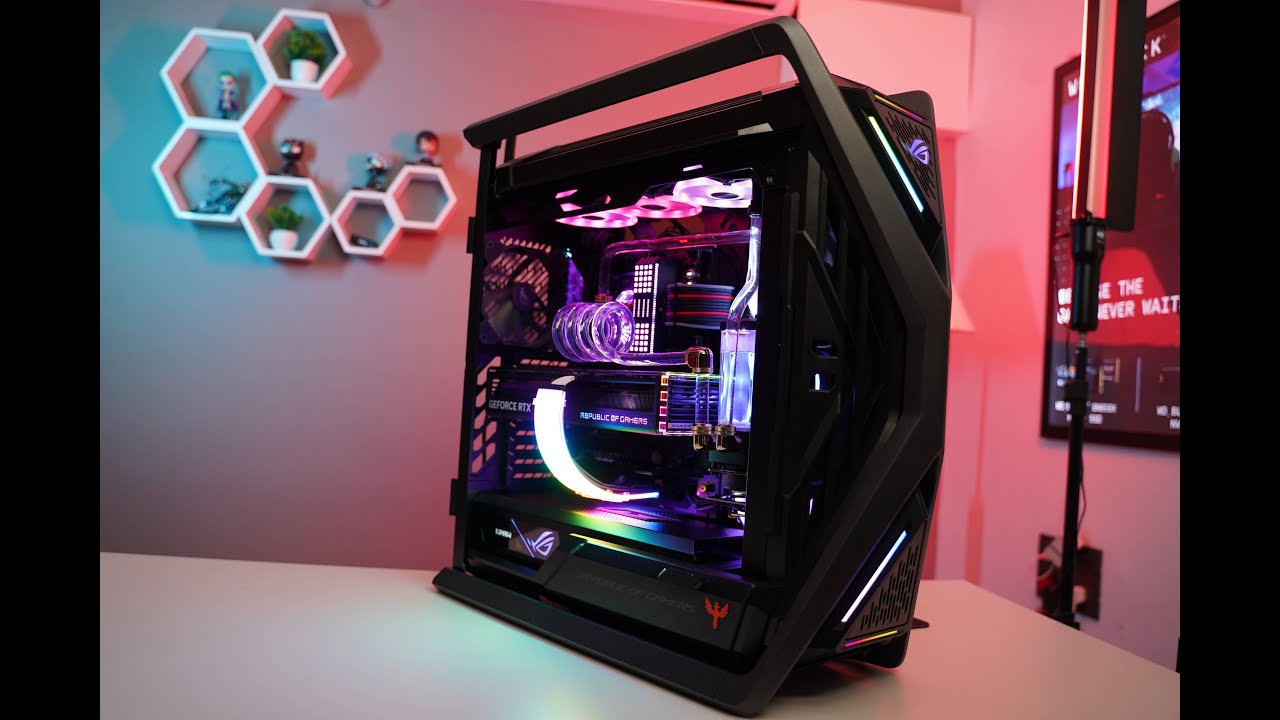 Productivity PC For @GyanTherapy | Asus ROG Theme Liquid Cooled PC | 13900K + RTX 4090 | Empress PC