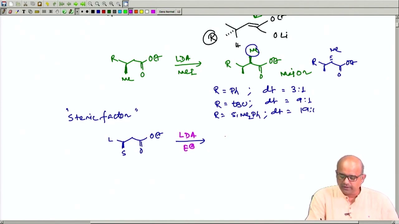 Substrate directed stereocontrol in acyclic and cyclic system