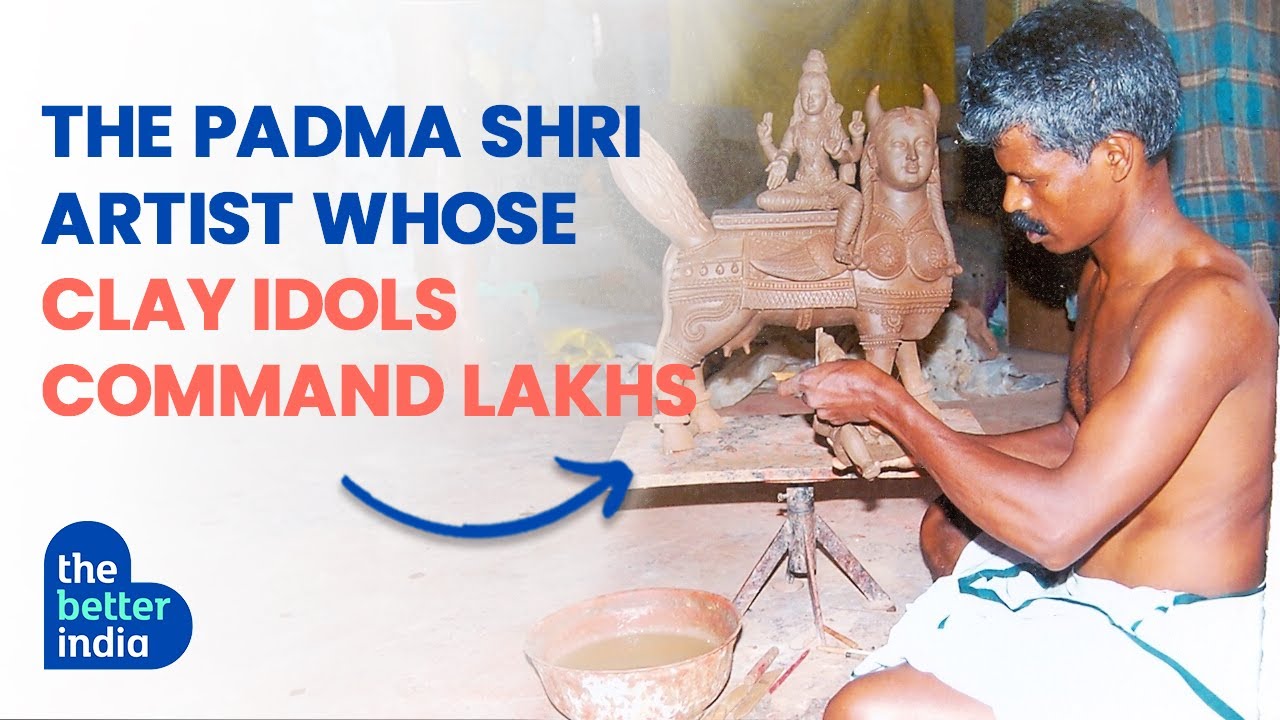 The Padma Shri Artist Whose Clay Idols Command Lakhs.
